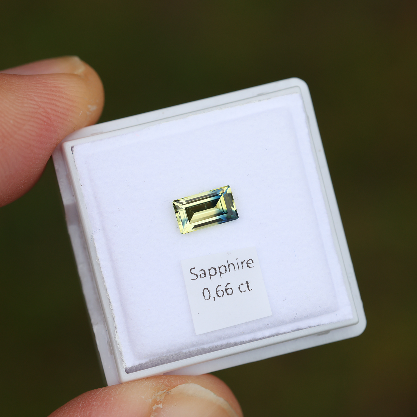 Sapphire 0.66 ct