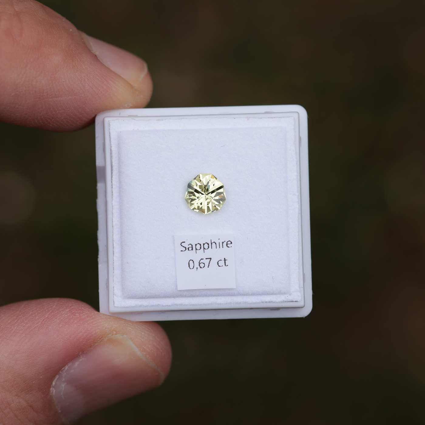 Sapphire 0.67 ct