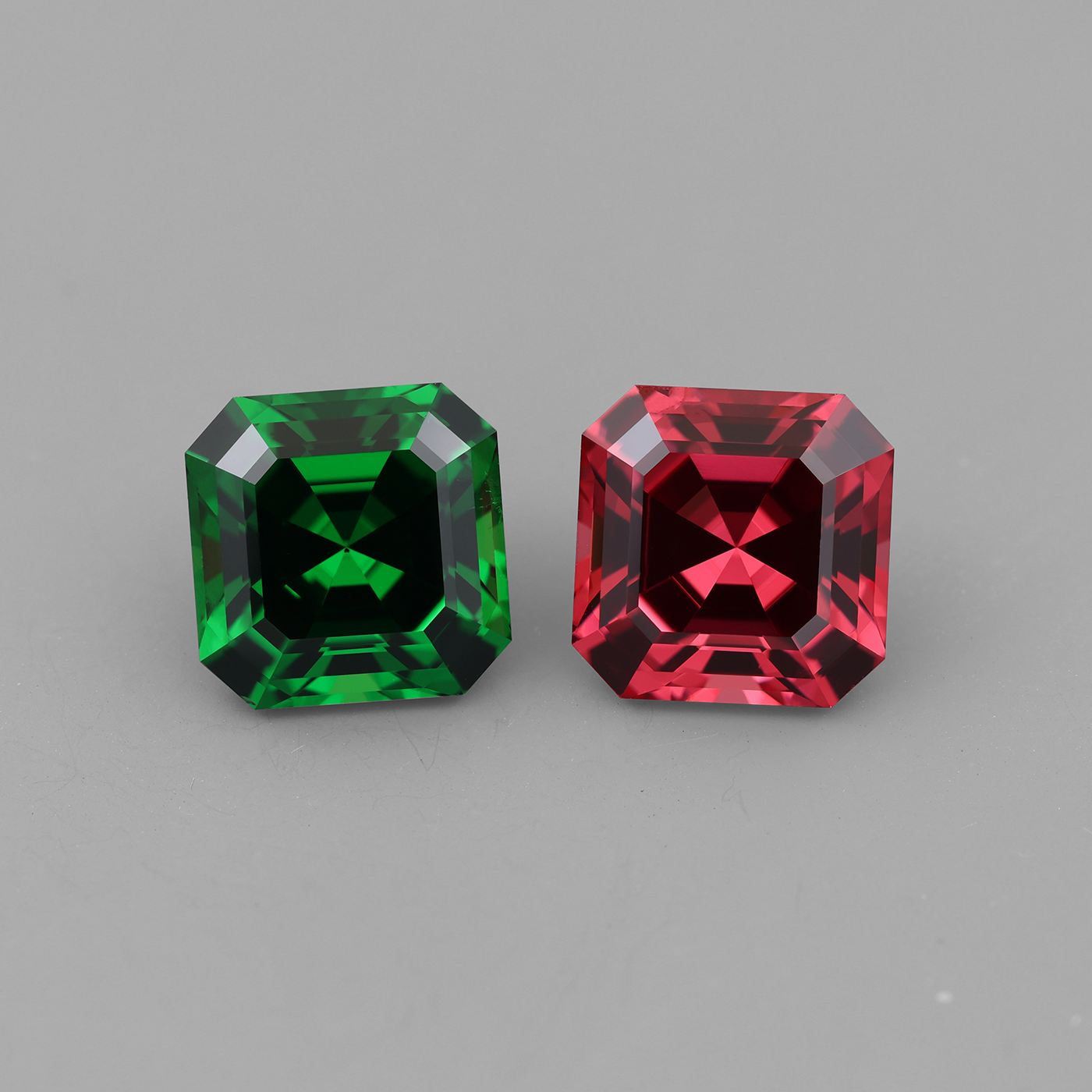 Spinel & Tsavorite Pair 6.15 ct