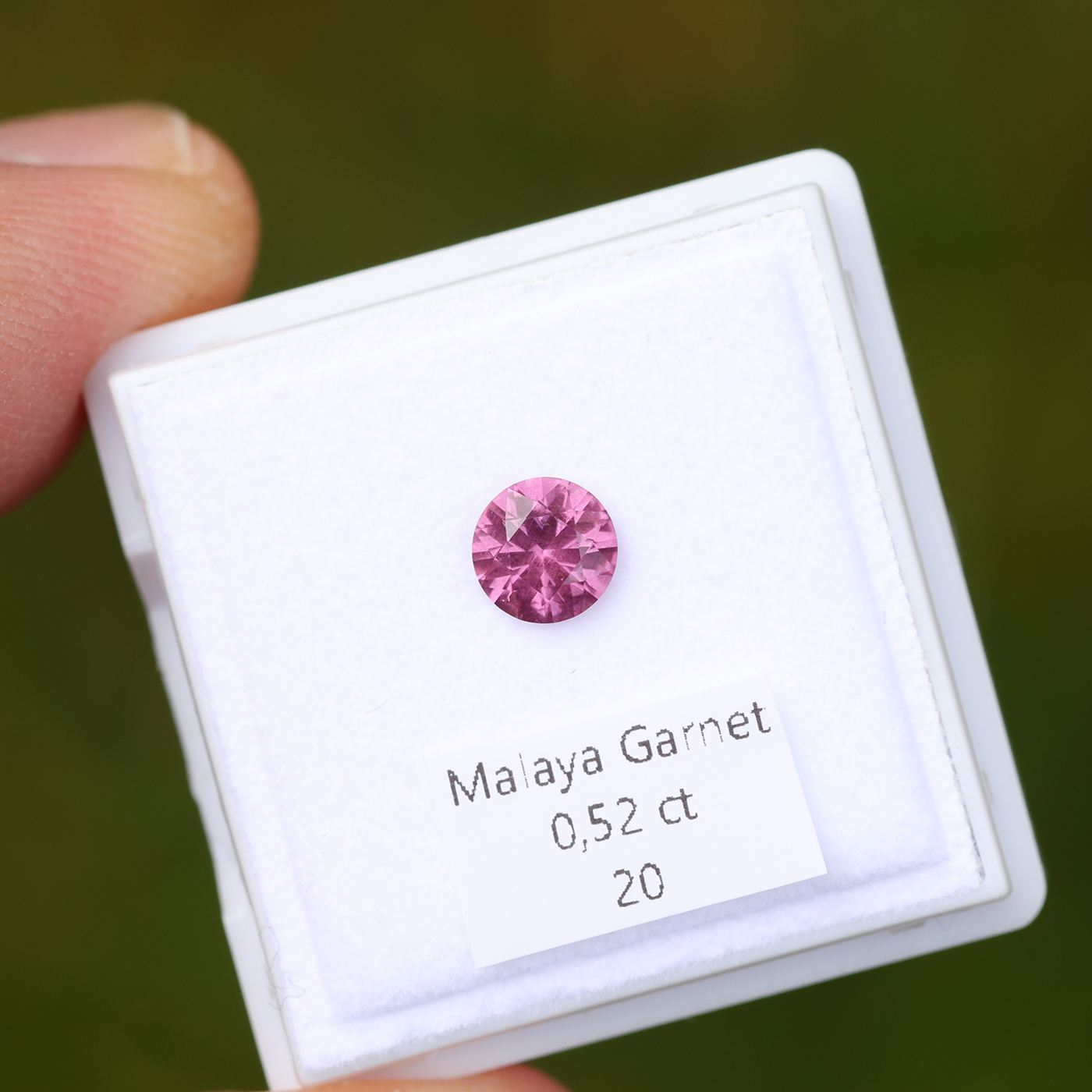 Malaya Garnet 0.52 ct