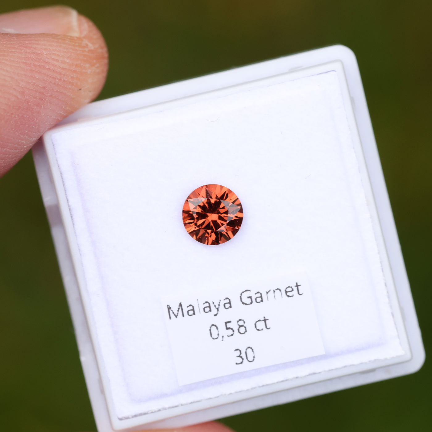 Malaya Garnet 0.58 ct