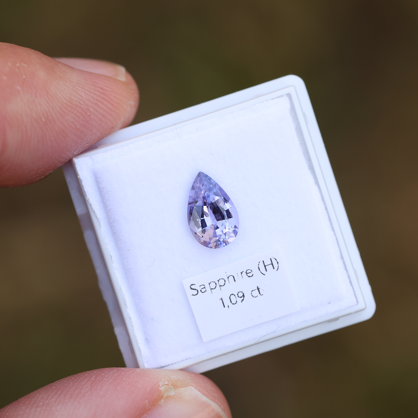Saphir 1.09 ct