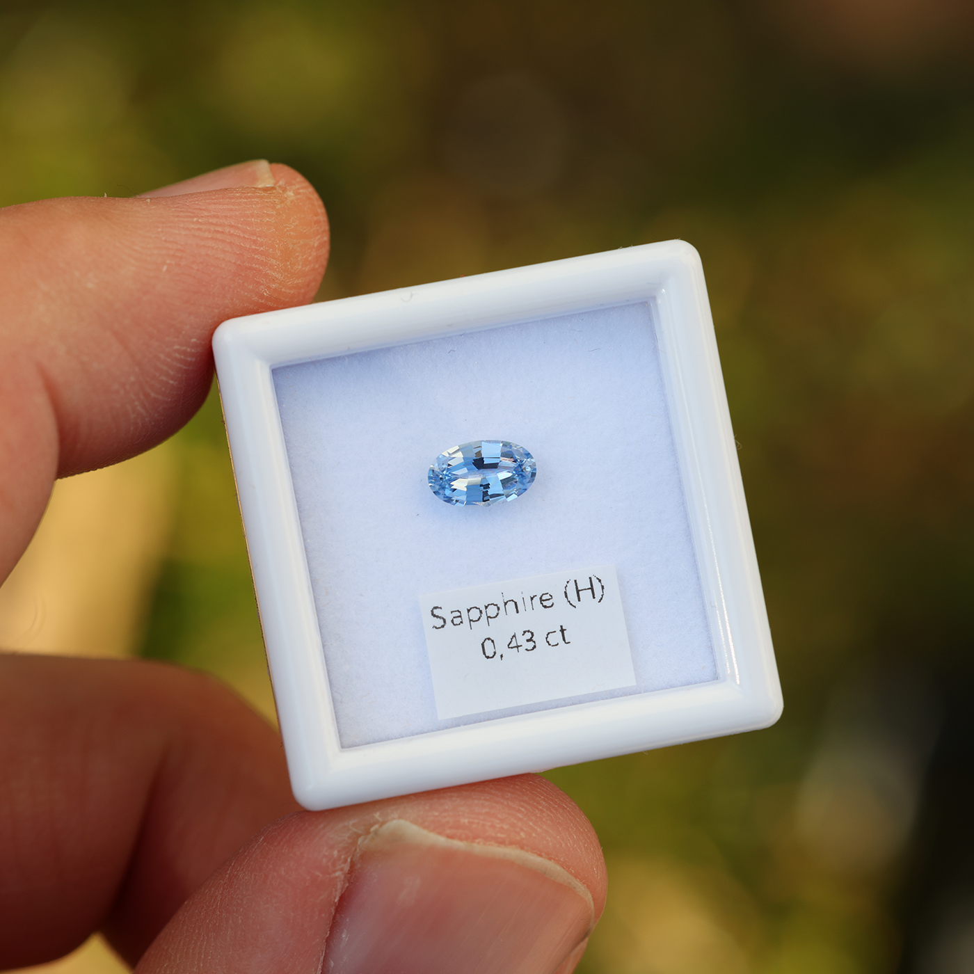 Sapphire 0.43 ct