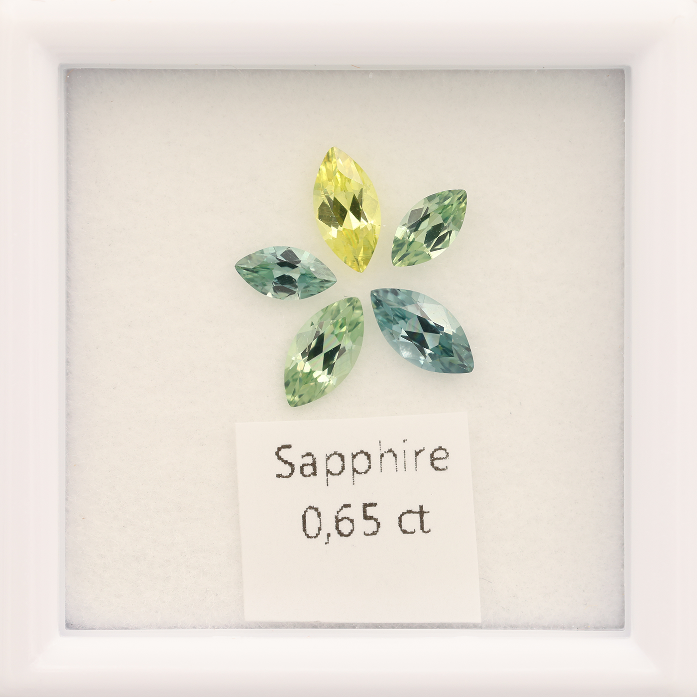 Sapphire Set 0.65 ct