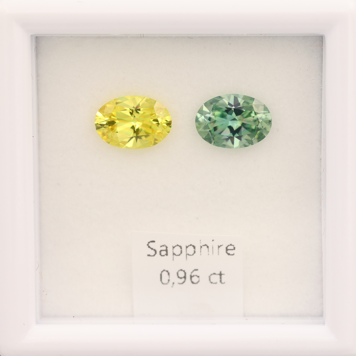 Saphir Paar 0.96 ct