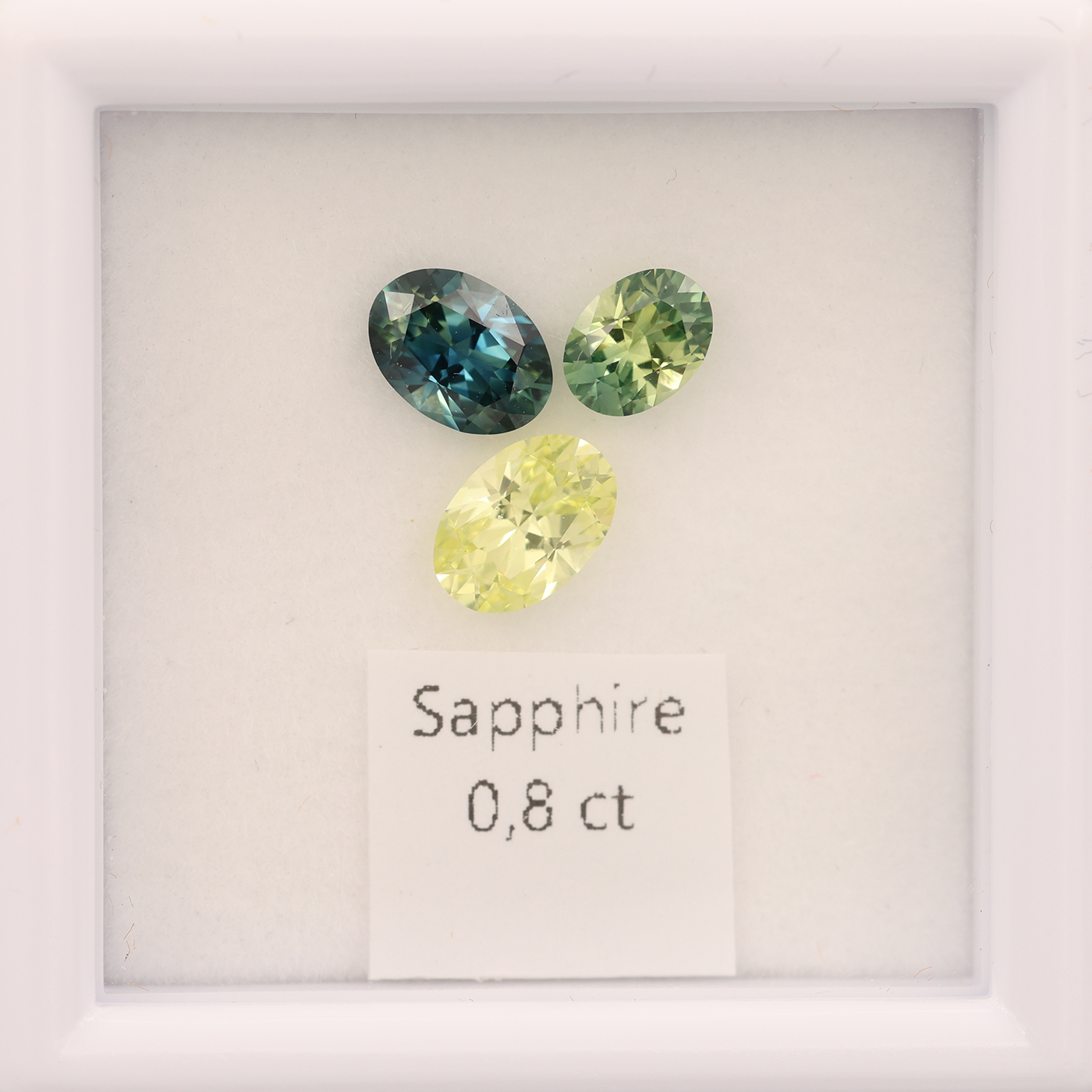 Sapphire Set 0.80 ct