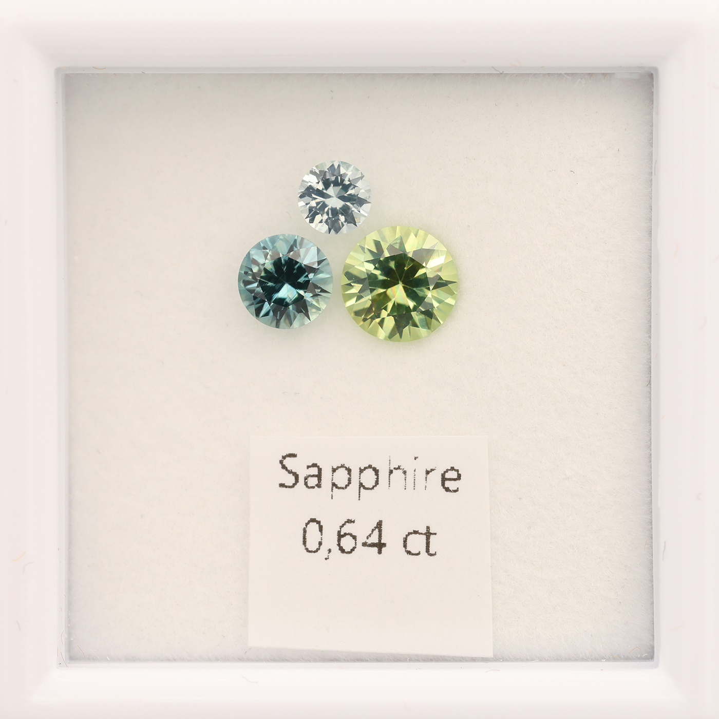 Saphir Set 0.64 ct