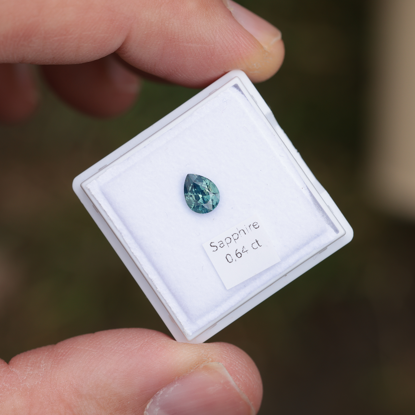 Saphir 0.64 ct