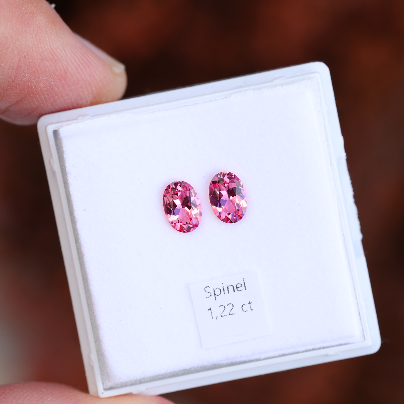Spinel Pair 1.22 ct