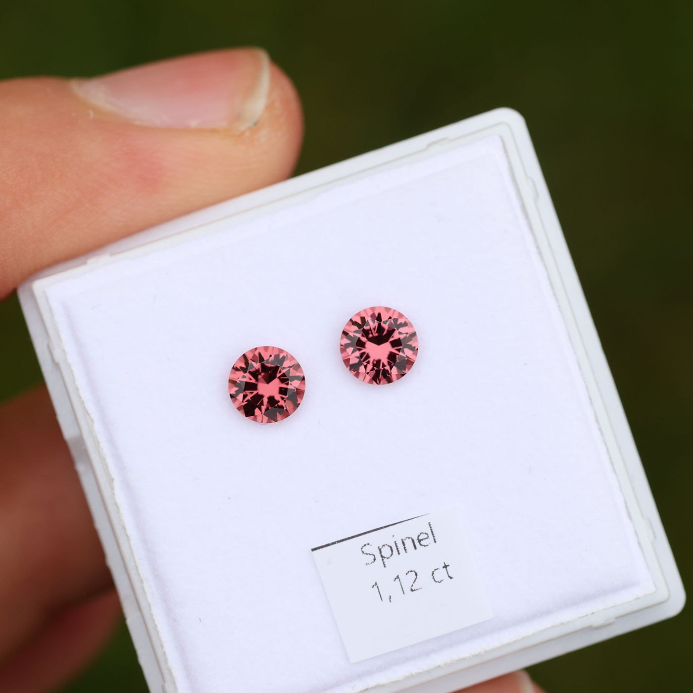 Spinel Pair 1.12 ct