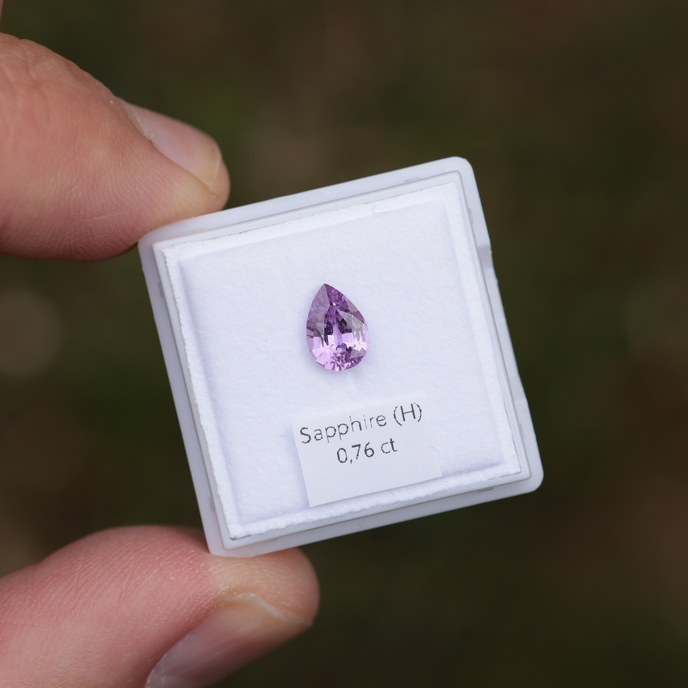 Sapphire 0.76 ct