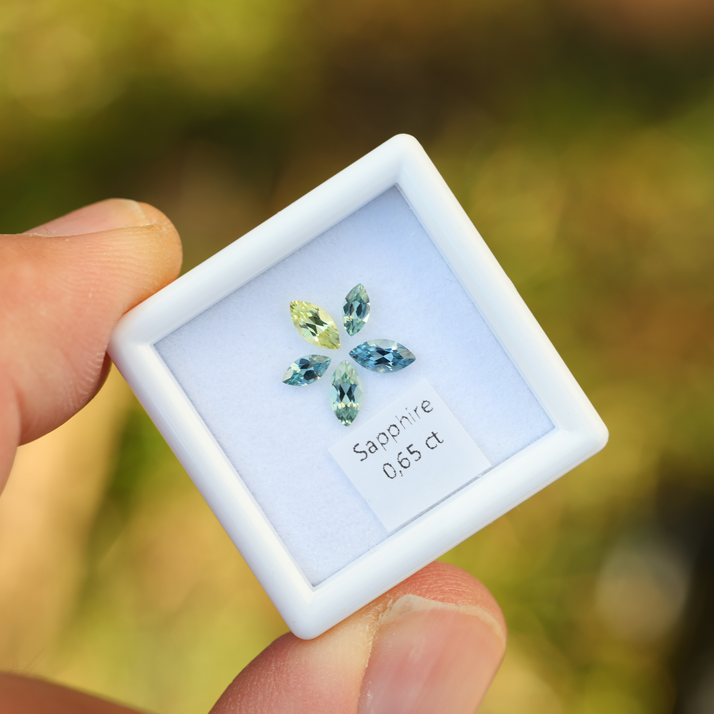 Sapphire Set 0.65 ct