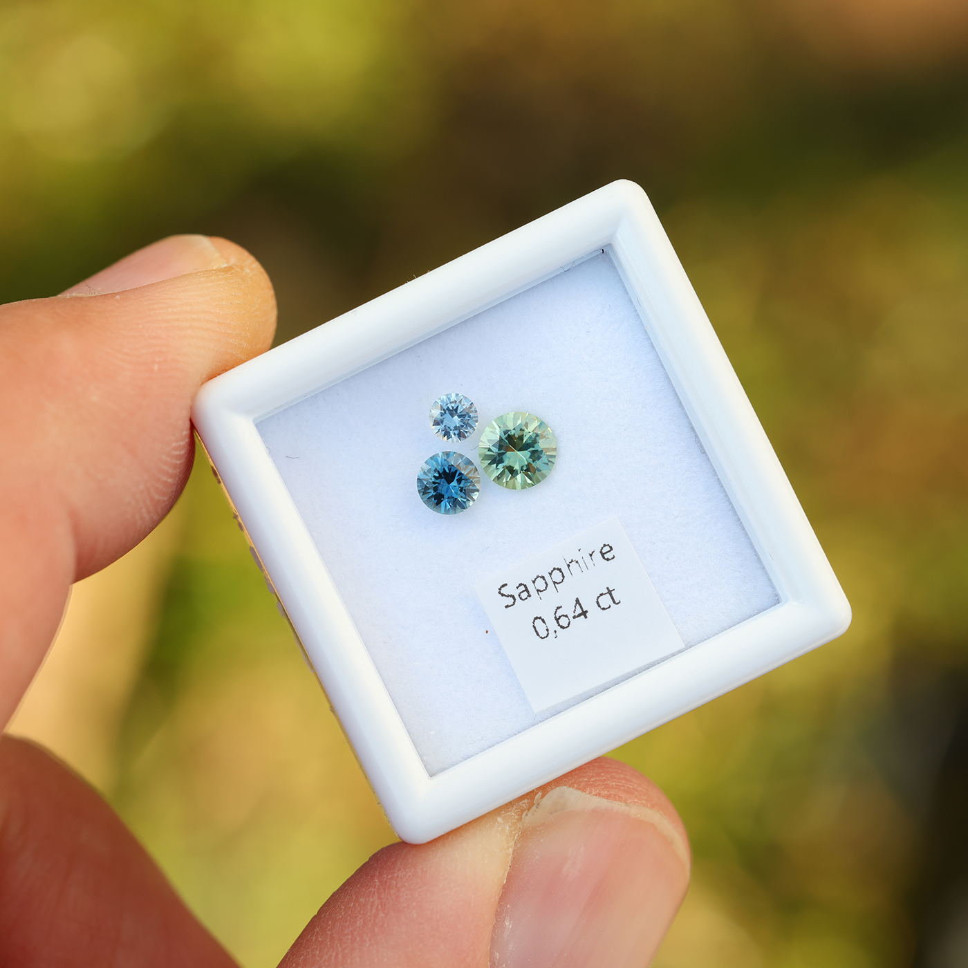 Saphir Set 0.64 ct