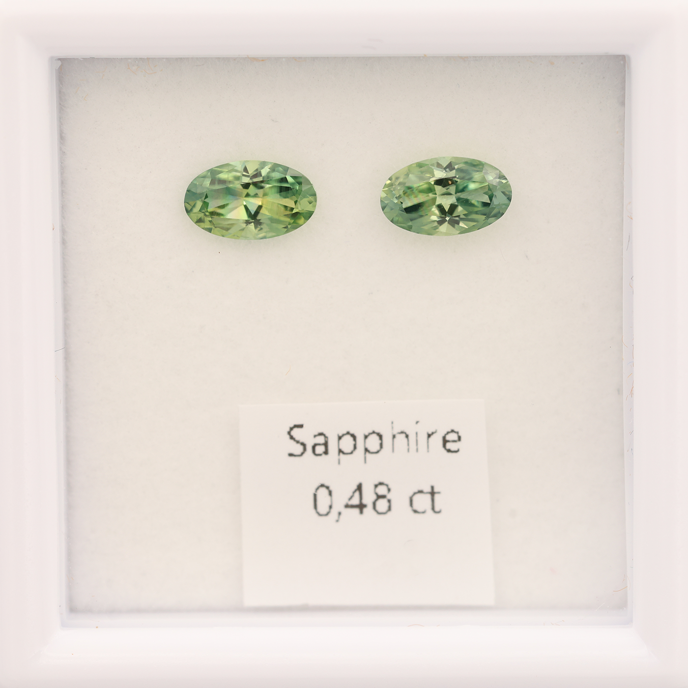 Sapphire Pair 0.48 ct