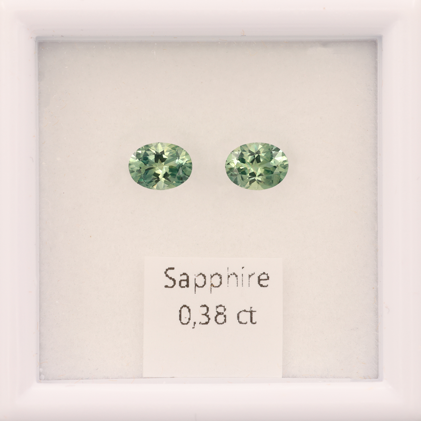 Sapphire Pair 0.38 ct