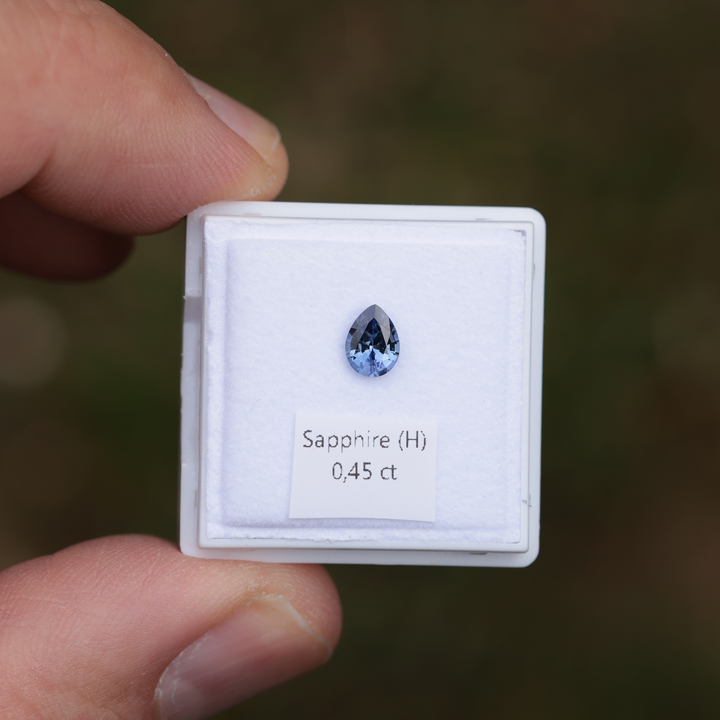 Saphir 0.45 ct