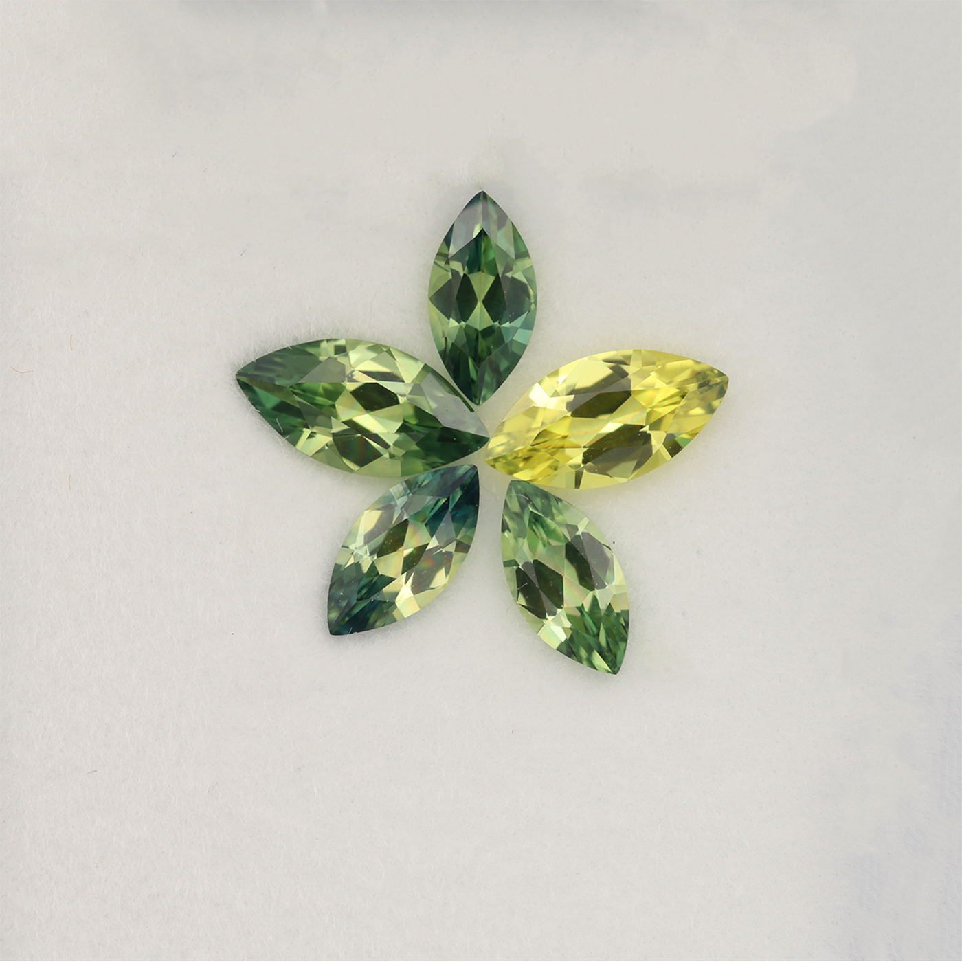 Saphir Set 1.21 ct