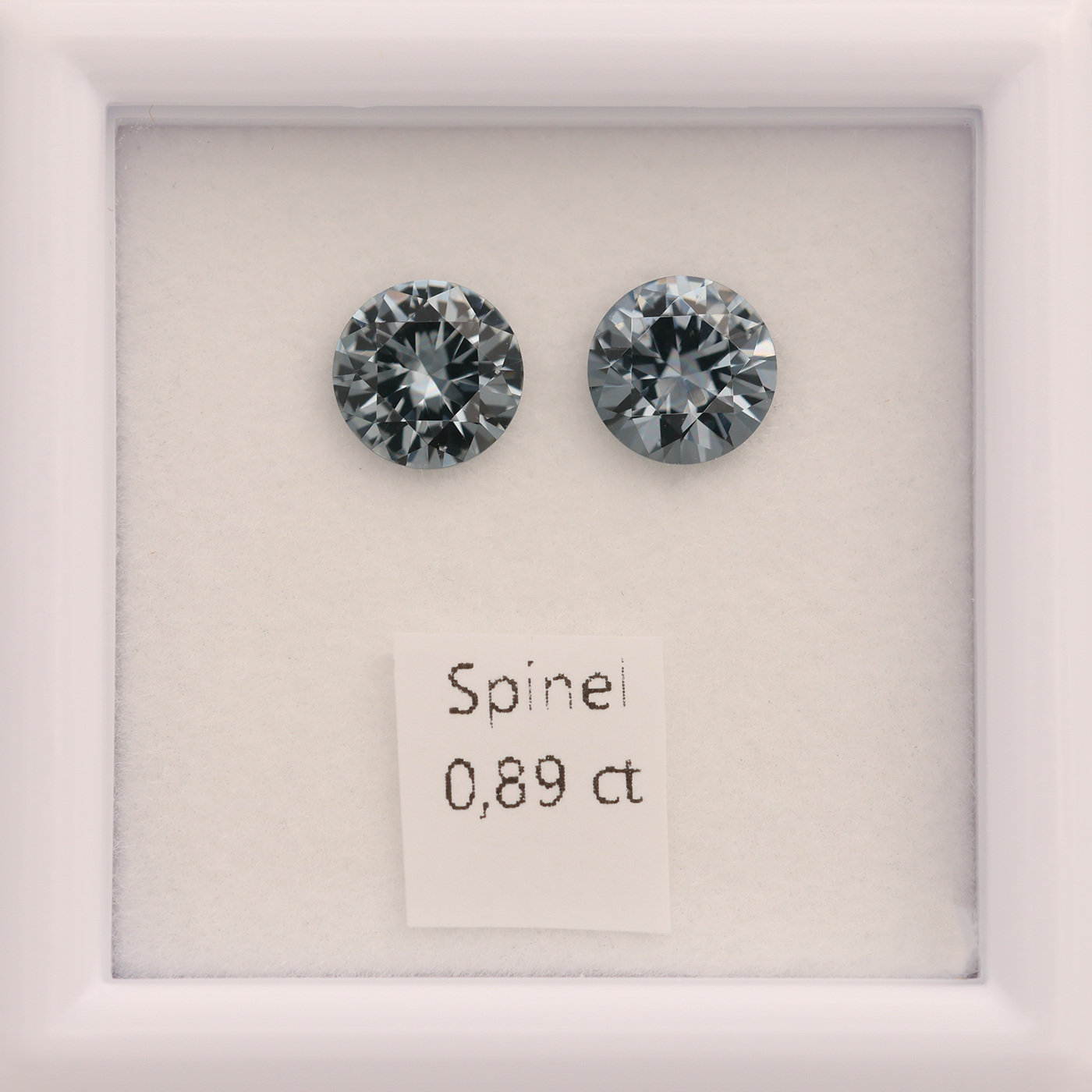 Spinel Pair 0.89 ct