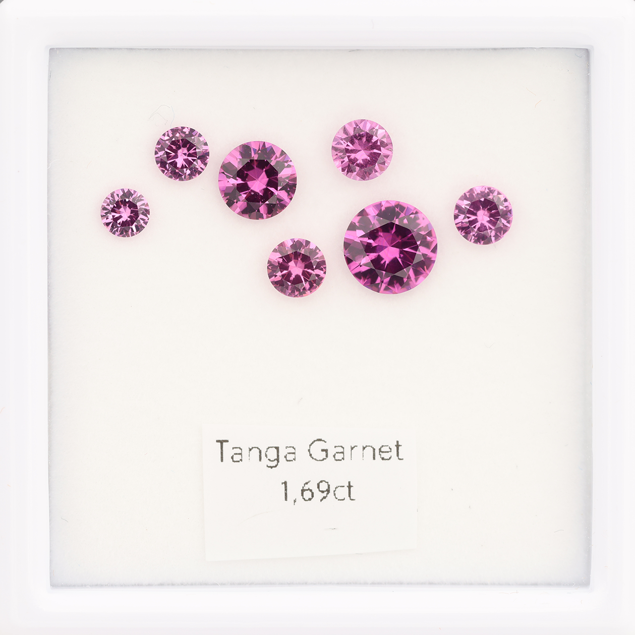 Tanga Granat Set 1.69 ct