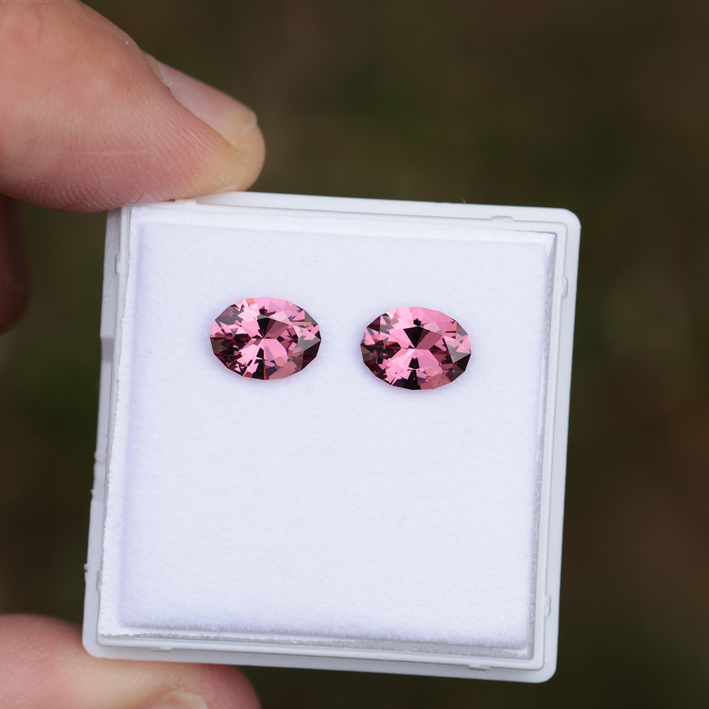 Tanga Garnet Pair 3.08 ct